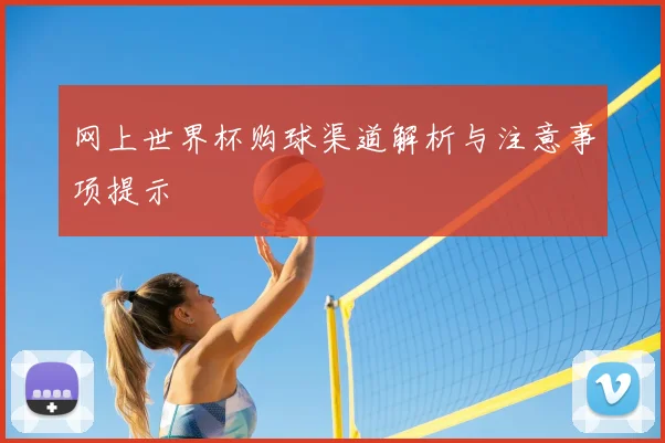 网上世界杯购球渠道解析与注意事项提示
